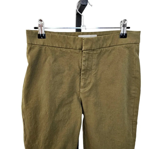 Everlane  Crop Pants Size 4 Green - Picture 2 of 7